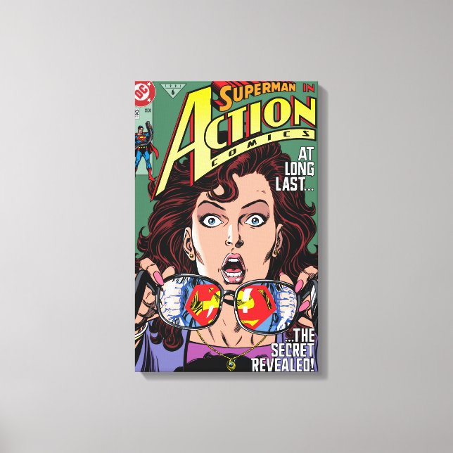 Impressão Em Tela Histórias em quadrinhos de ação nº 662 fev 91 (Frente)