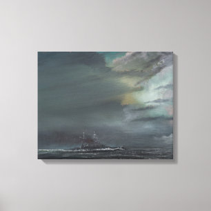 Impressão Em Tela HMS Hood 1941 2014