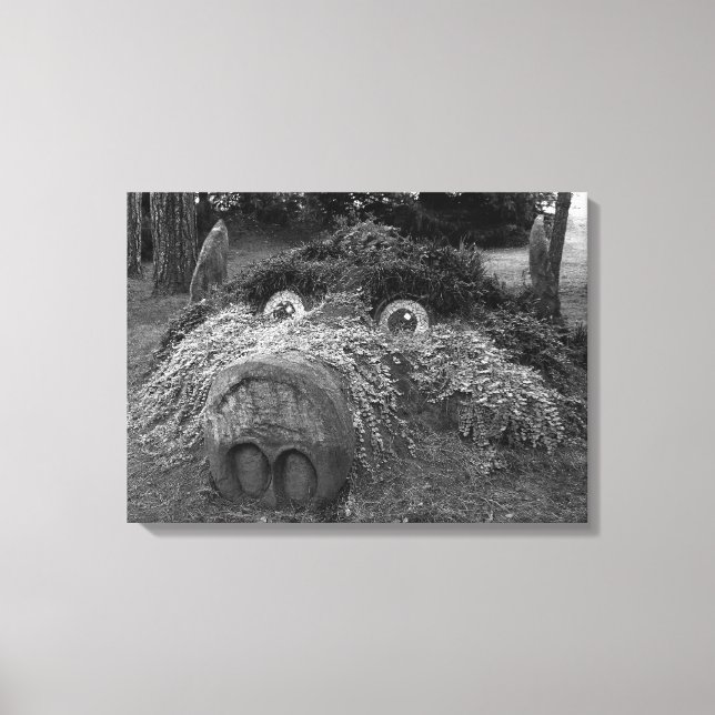 Impressão Em Tela Hoge Head, Bute Park, Cardiff (Frente)