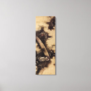 Impressão Em Tela Hokusai Dragon