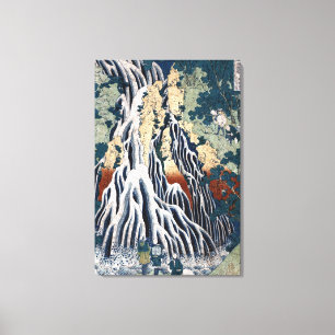 Impressão Em Tela Hokusai Kirifuri Falls, Monte Kurokami, Shimotsuke