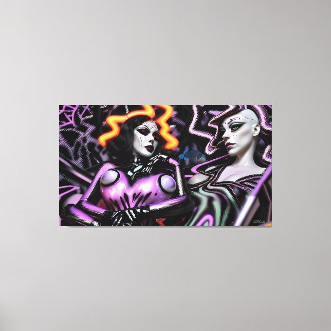 Impressão Em Tela Holding In the Dignity (Frente)