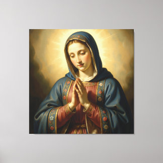 Impressão Em Tela Holy Mother of God – Divine Love & Protection