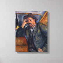 Homem com Cachimbo - Paul Cezanne - c1890