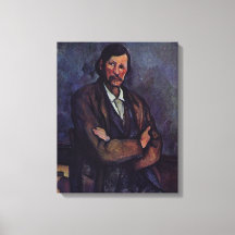 Homem de Braços Cruzados - Paul Cezanne - c1866