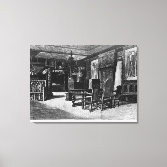 Impressão Em Tela Homes de Victor Hugo (Frente)