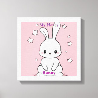 Impressão Em Tela Honney Bunny