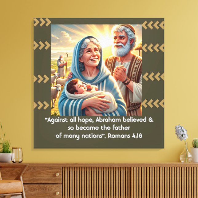 Impressão Em Tela Hope & Inspiration (Insitu(Sala de estar))