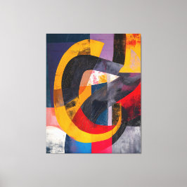 Impressão Em Tela Horizonte Entrelaçado