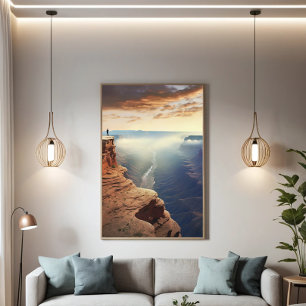 Impressão Em Tela Horizonte Infinito