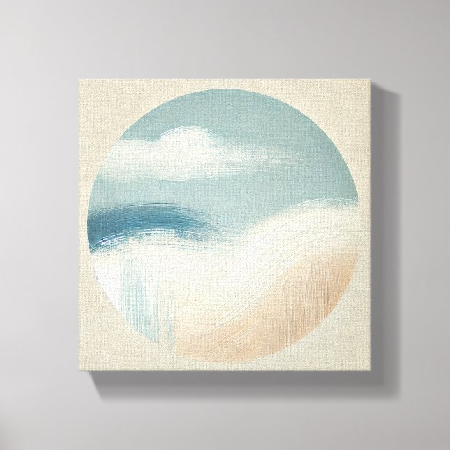 Impressão Em Tela Horizontes de Calm (Frente)