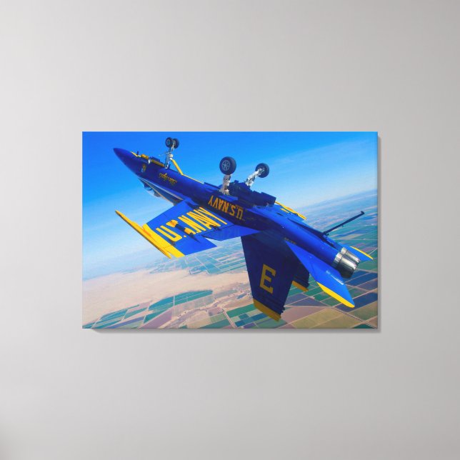 Impressão Em Tela HORNET 24x36 F/A-18C (Frente)