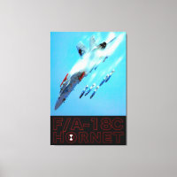 HORNET F/A-18C 32x48