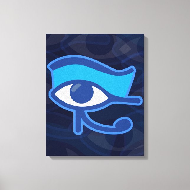 Impressão Em Tela Horus Eye (Frente)