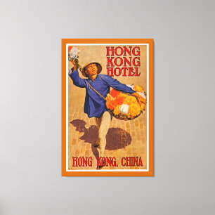 Impressão Em Tela Hotel Hong Kong - L