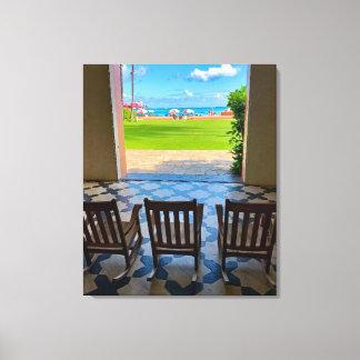 Impressão Em Tela Hotel Real Hawaiian