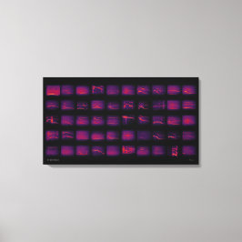 Impressão Em Tela Howl: A Língua Secreta dos Lobos