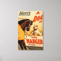 Hoyt é um cão na Poster do Teatro Manger