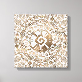 Impressão Em Tela Hunab Ku Pastel Gold #2