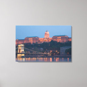 Impressão Em Tela HUNGRIA, Budapeste: Ponte de Szechenyi (Correntes)