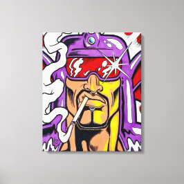 Impressão Em Tela Hunkuloid™: Nocturno™/Face