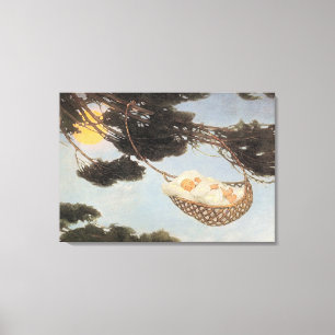 Impressão Em Tela Hush-a-Bye, Baby Nursery Rhyme