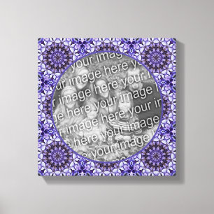 Impressão Em Tela Hydrangea Flor Abstrato Petal Adicione Sua Própria