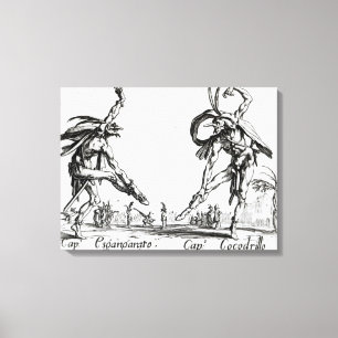 Impressão Em Tela I Balli de Spessanei ou Le Grande Chasse