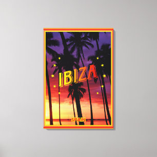 Impressão Em Tela Ibiza, Espanha, poster, poster de Verão