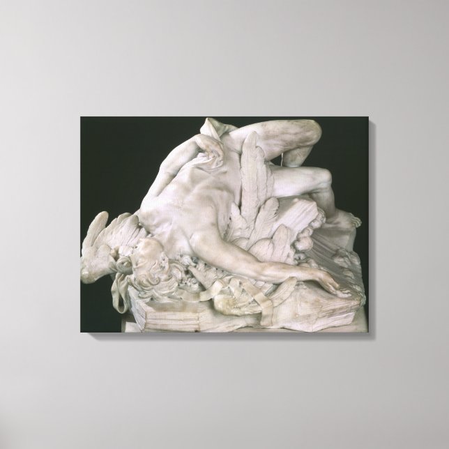 Impressão Em Tela Icarus Falling, 1743 (Frente)