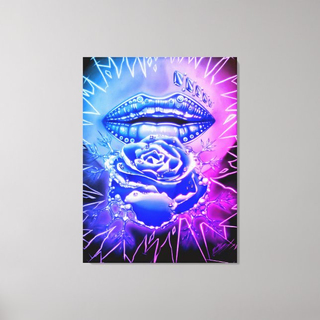 Impressão Em Tela "Ice Queen" (Frente)