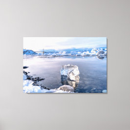 Impressão Em Tela Iceberg dirige-se para o mar