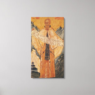 Impressão Em Tela Ícone de St. Sabas de Jerusalem, 1572