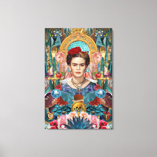 Impressão Em Tela icone-mexicaine-frida-kahlo