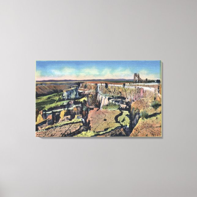 Impressão Em Tela Idaho Meridional - Famosa Fazenda Naufrágio em Sal (Frente)