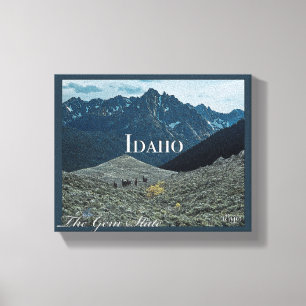 Impressão Em Tela Idaho Poster Art