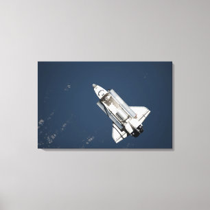 Impressão Em Tela Ideia aérea da descoberta 2 do vaivém espacial