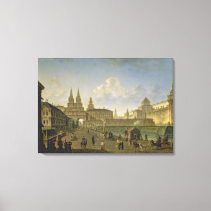 Impressão Em Tela Ideia das portas de Voskresensky e de Nikolsky