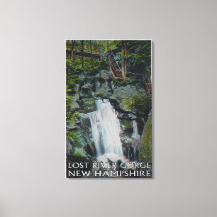 Impressão Em Tela Ideia de quedas do paraíso