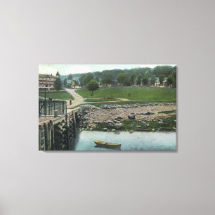 Impressão Em Tela Ideia de uma terra de acampamento