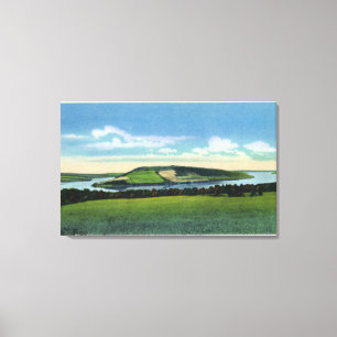 Impressão Em Tela Ideia do ponto do blefe perto de Penn Yan