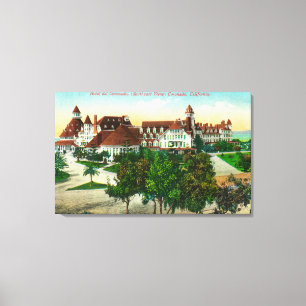 Impressão Em Tela Ideia do sudeste do del Coronado do hotel