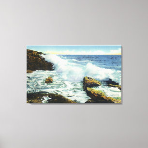 Impressão Em Tela Ideia do surf no ponto do oceano