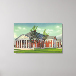 Impressão Em Tela Ideia exterior do teatro dos termas de Saratoga