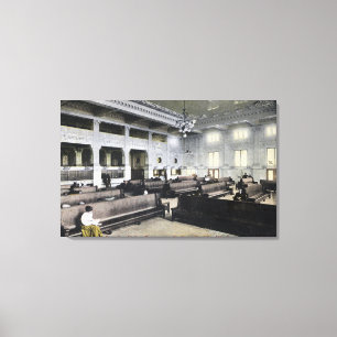 Impressão Em Tela Ideia interior da estação da união