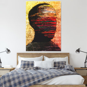 Impressão Em Tela Identidade Fragmentada – Arte Abstrata Colorida co