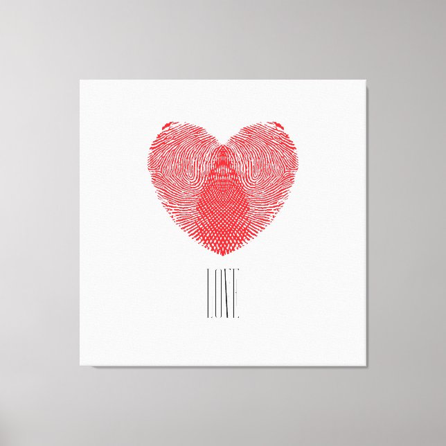 Impressão Em Tela Identity of Love (Frente)