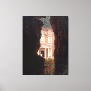 Impressão Em Tela IGREJA DE EDWIN LIBERDADE - El Khasné, Petra - 187