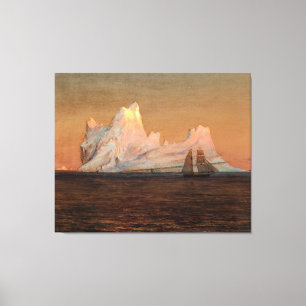 Impressão Em Tela IGREJA DE EDWIN LIBERDADE - ICEBERG - c. 1875-