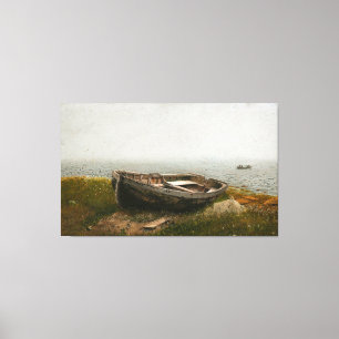 IMPRESSÃO EM TELA IGREJA DE EDWIN LIBERDADE - SKIFF ABANDONADO - 185